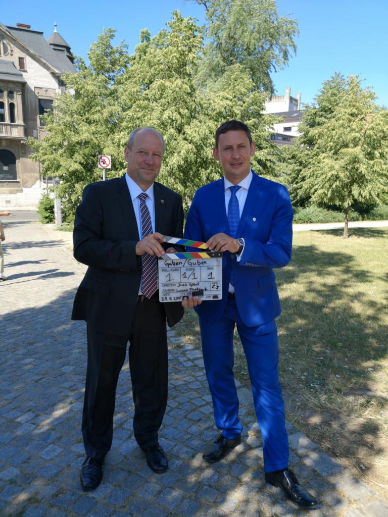 K1024 20180529 Filmarbeiten zum Wirtschaftsfilm Guben Gubin